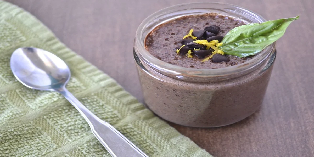Chocolate Pudding with Chia