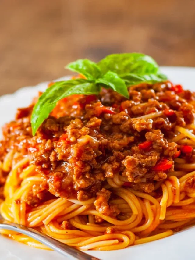 Homemade Spaghetti Sauce with Ground Beef