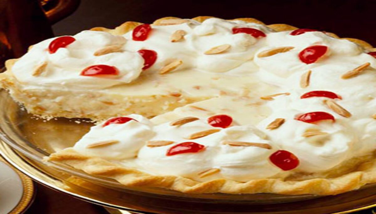 Decadent Cherry Almond Mousse Pie