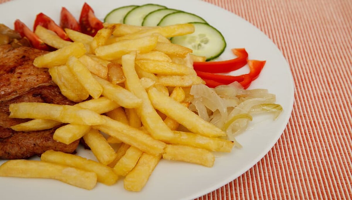 French fries with just 4 simple ingredients