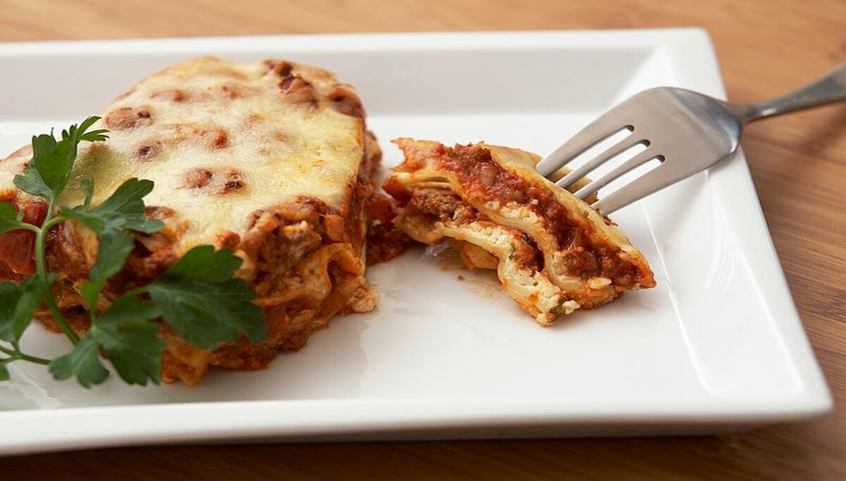 slow cooked lasagna